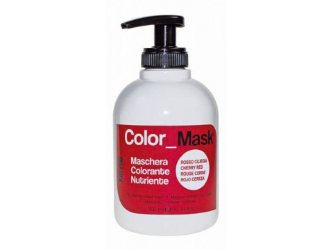 KAY PRO COLORS MASK(raudona) maitinanti, atspalvį paryškinanti spalvota kaukė 300ml.